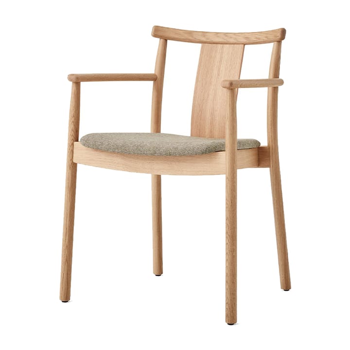 Merkur karmstol med sittepute - Oak-Hallingdal 0200 beige - Audo Copenhagen