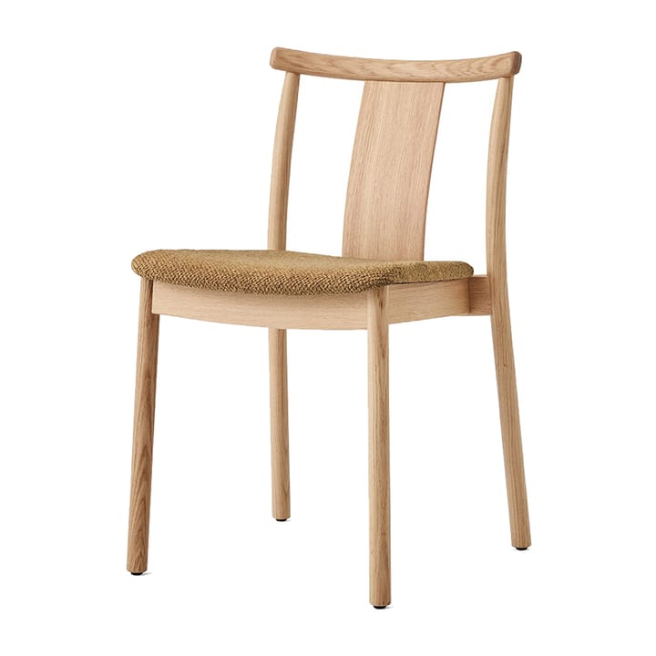 Merkur stol med sittepute - Oak-Bouclé 06 gold - Audo Copenhagen