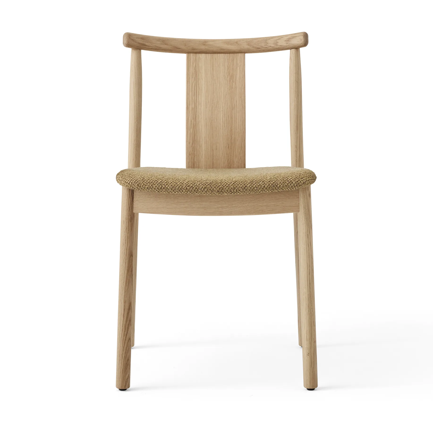 Merkur stol med sittepute, Oak-Bouclé 06 gold Audo Copenhagen