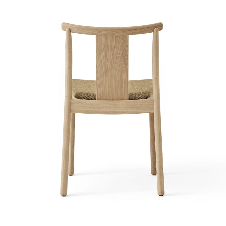 Merkur stol med sittepute - Oak-Bouclé 06 gold - Audo Copenhagen