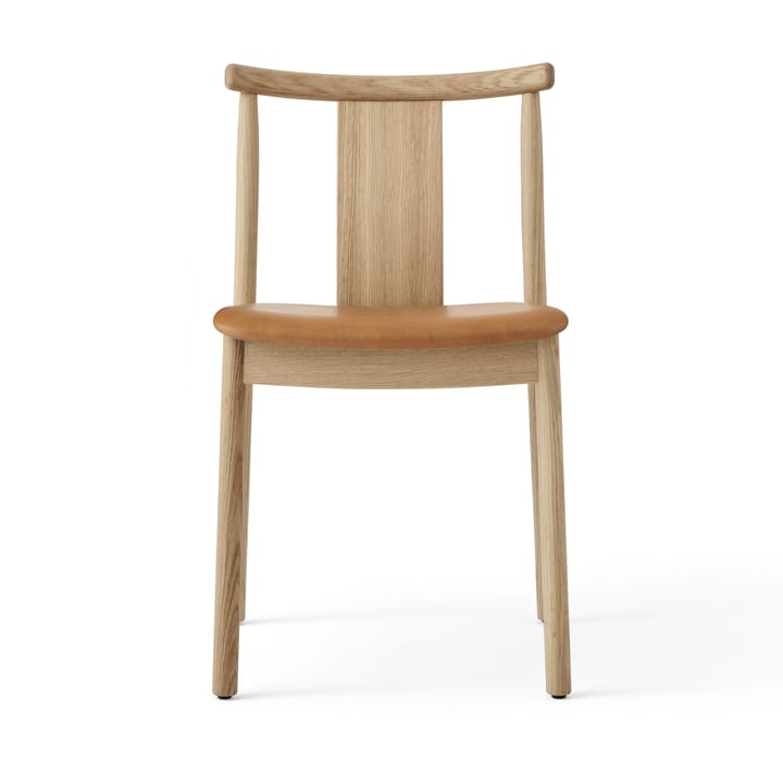 Merkur stol med sittepute - Oak- Dakar 0250 cognac - Audo Copenhagen