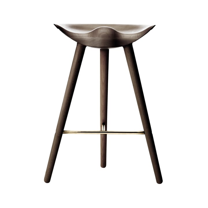 ML42 barstol 69 cm - Brunoljet eik-stål - Audo Copenhagen