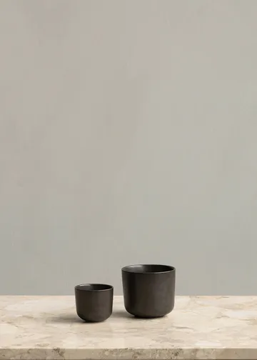 New Norm espressokopp 8,5 cl 2-pakning - Mørkglasert - Audo Copenhagen