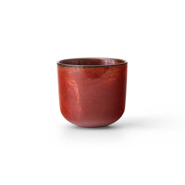 New Norm espressokopp 8,5 cl 2-pakning, Rødglasert Audo Copenhagen