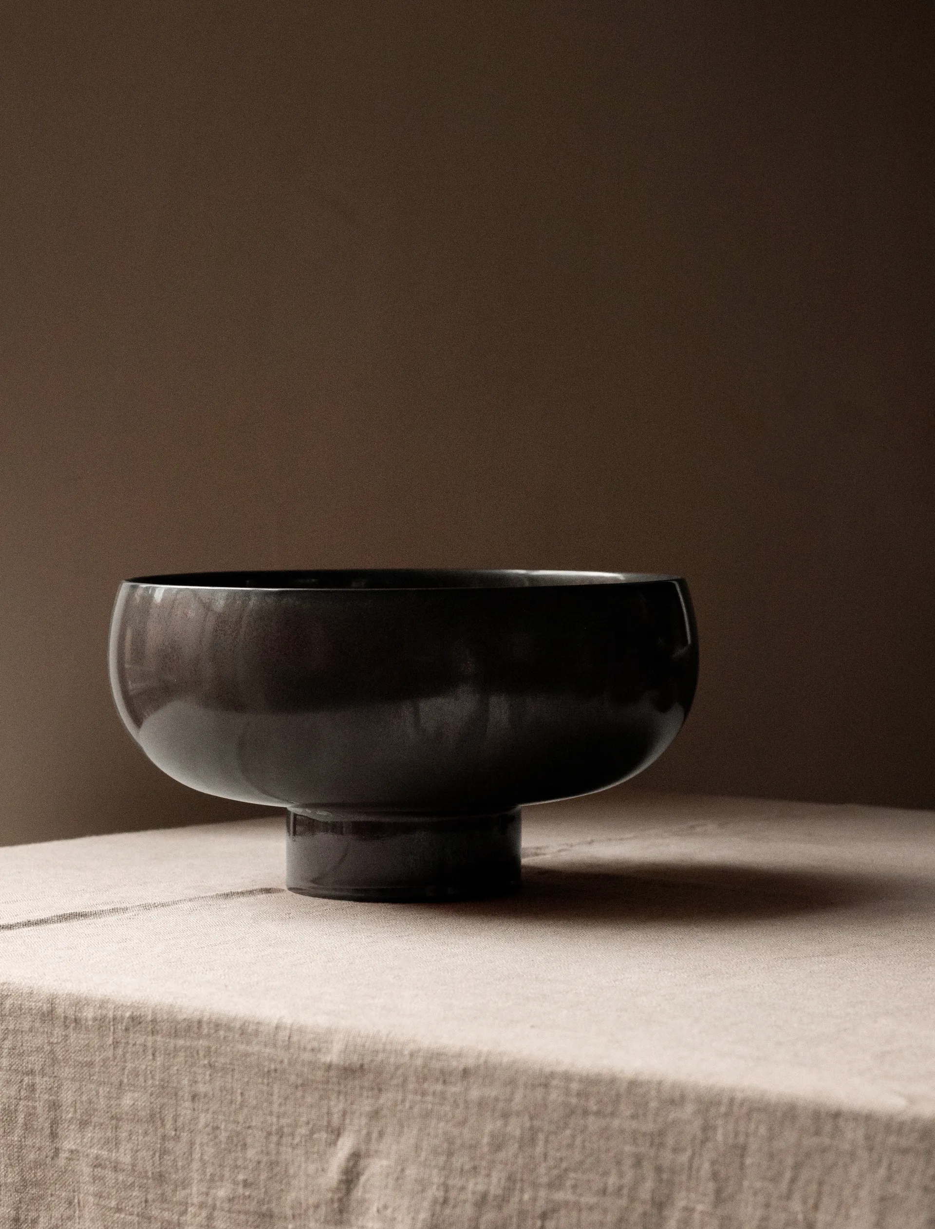 New Norm fruktskål Ø 25 cm, Mørkglasert Audo Copenhagen