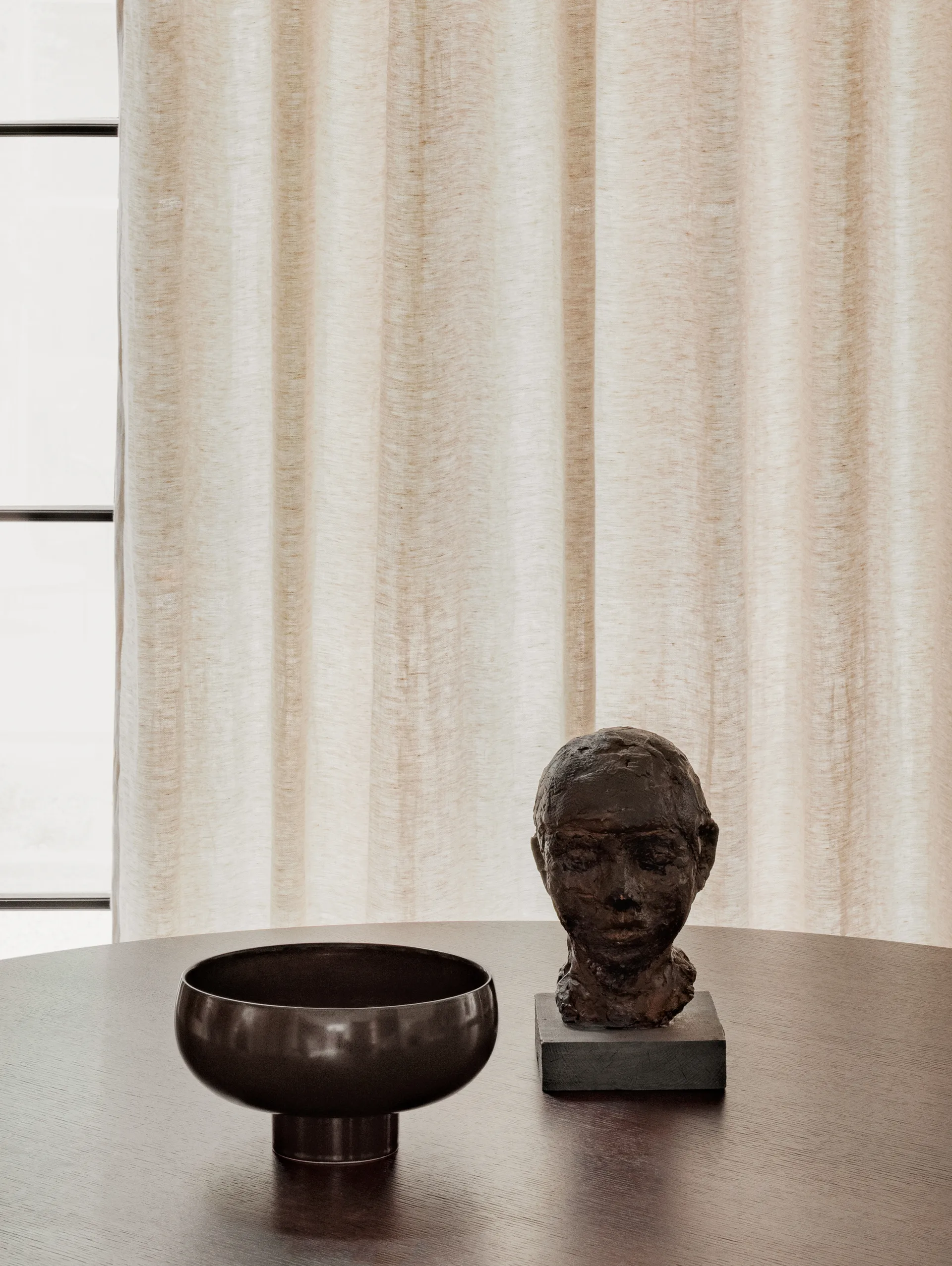 New Norm fruktskål Ø 25 cm, Mørkglasert Audo Copenhagen