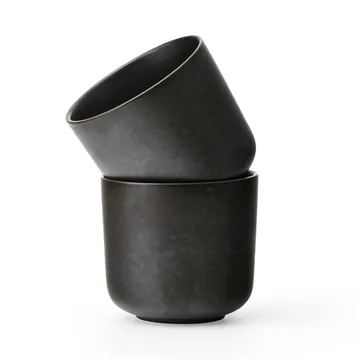 New Norm kopp 26 cl 2-pakning - Mørkglasert - Audo Copenhagen