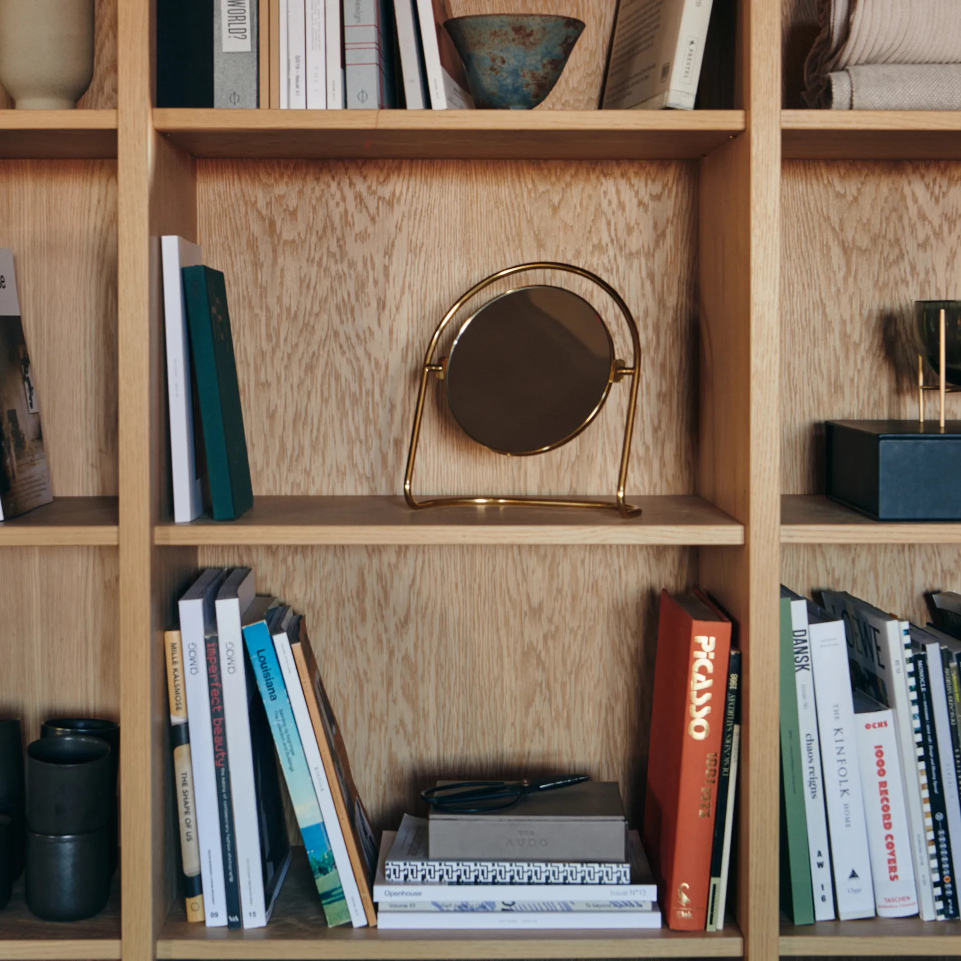 Nimbus bordsspeil 25 cm, Polert messing Audo Copenhagen