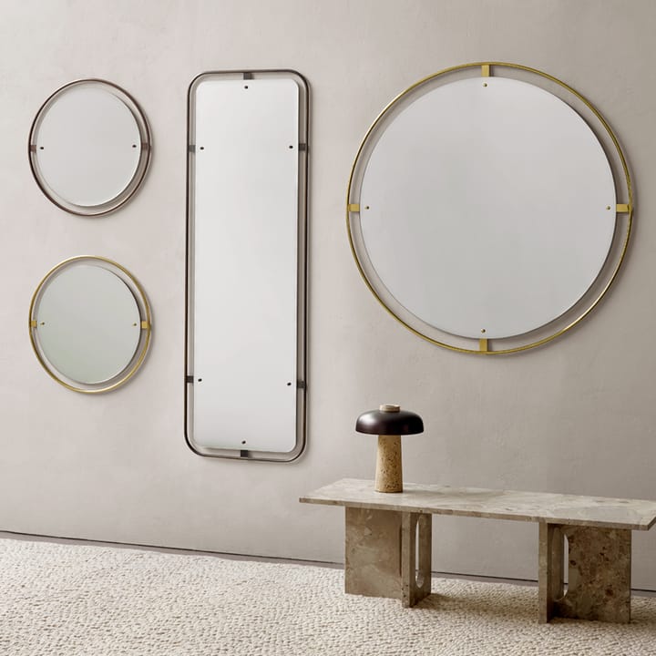 Nimbus speil, polished brass, ø 110 Audo Copenhagen