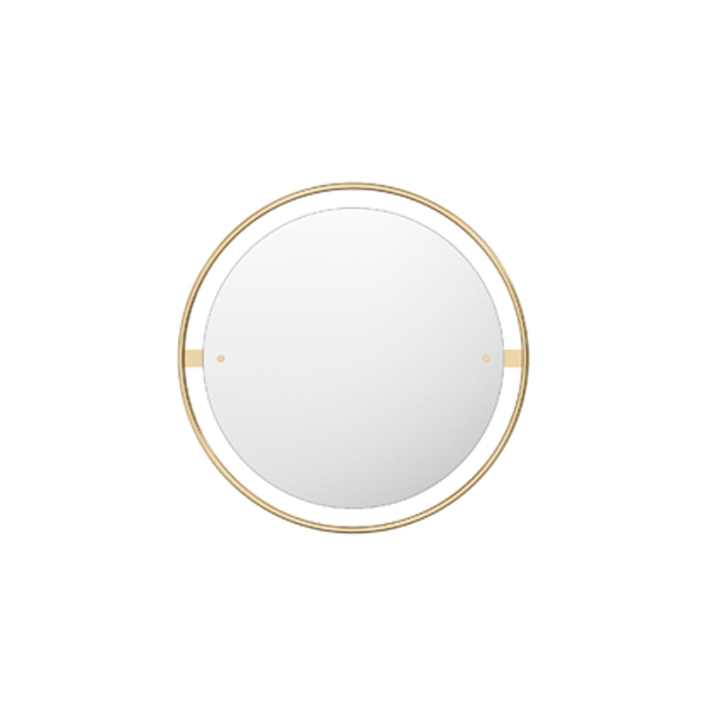 Audo Copenhagen Nimbus speil polished brass, ø 60