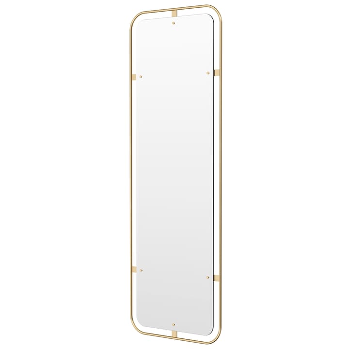 Nimbus speil rektangulær, Polished brass Audo Copenhagen