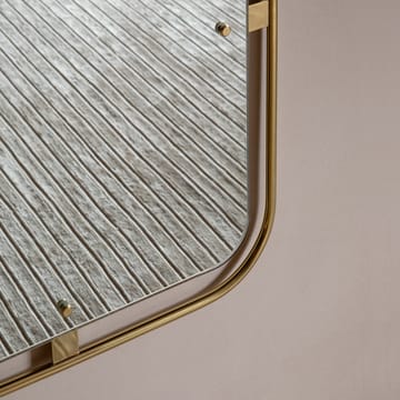 Nimbus speil rektangulær - Polished brass - Audo Copenhagen