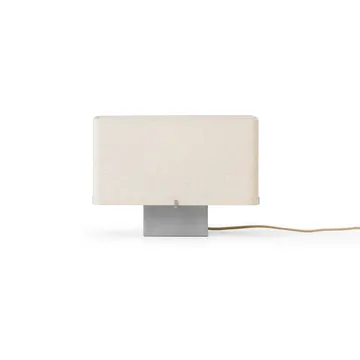 Nonna bordlampe 24 cm - Børstet aluminium-sand - Audo Copenhagen