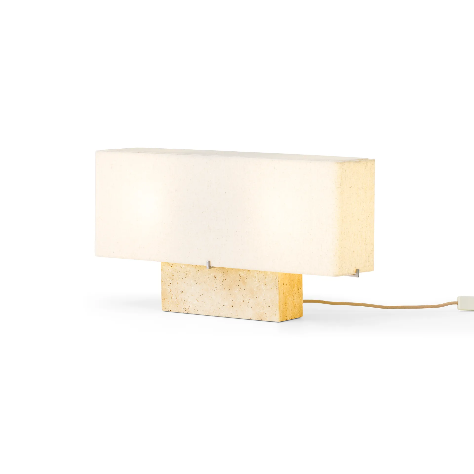 Nonna bordlampe 30 cm, Travertine-sand Audo Copenhagen