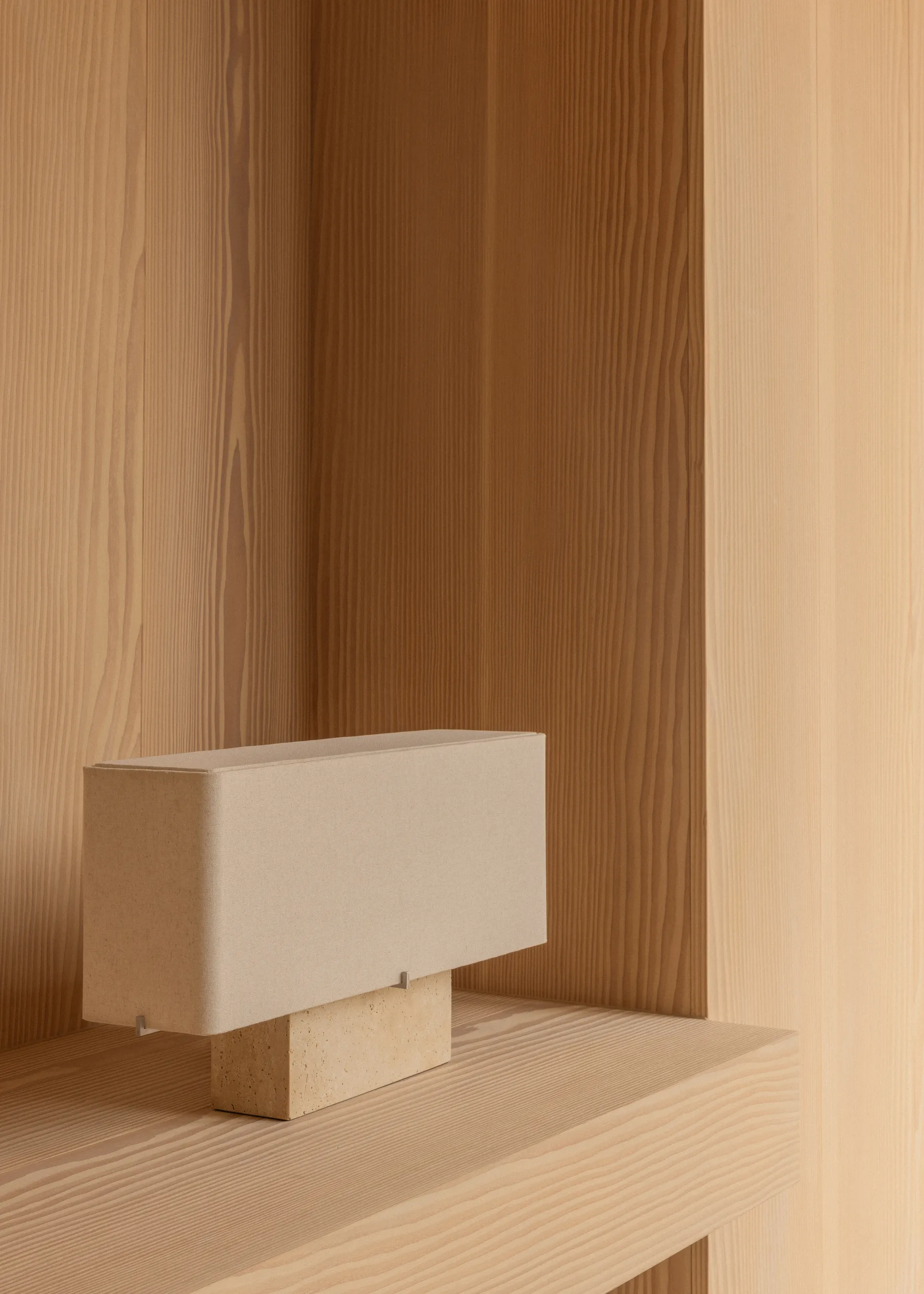 Nonna bordlampe 30 cm, Travertine-sand Audo Copenhagen