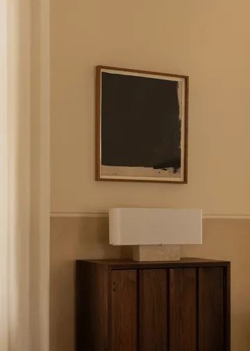 Nonna bordlampe 30 cm - Travertine-sand - Audo Copenhagen