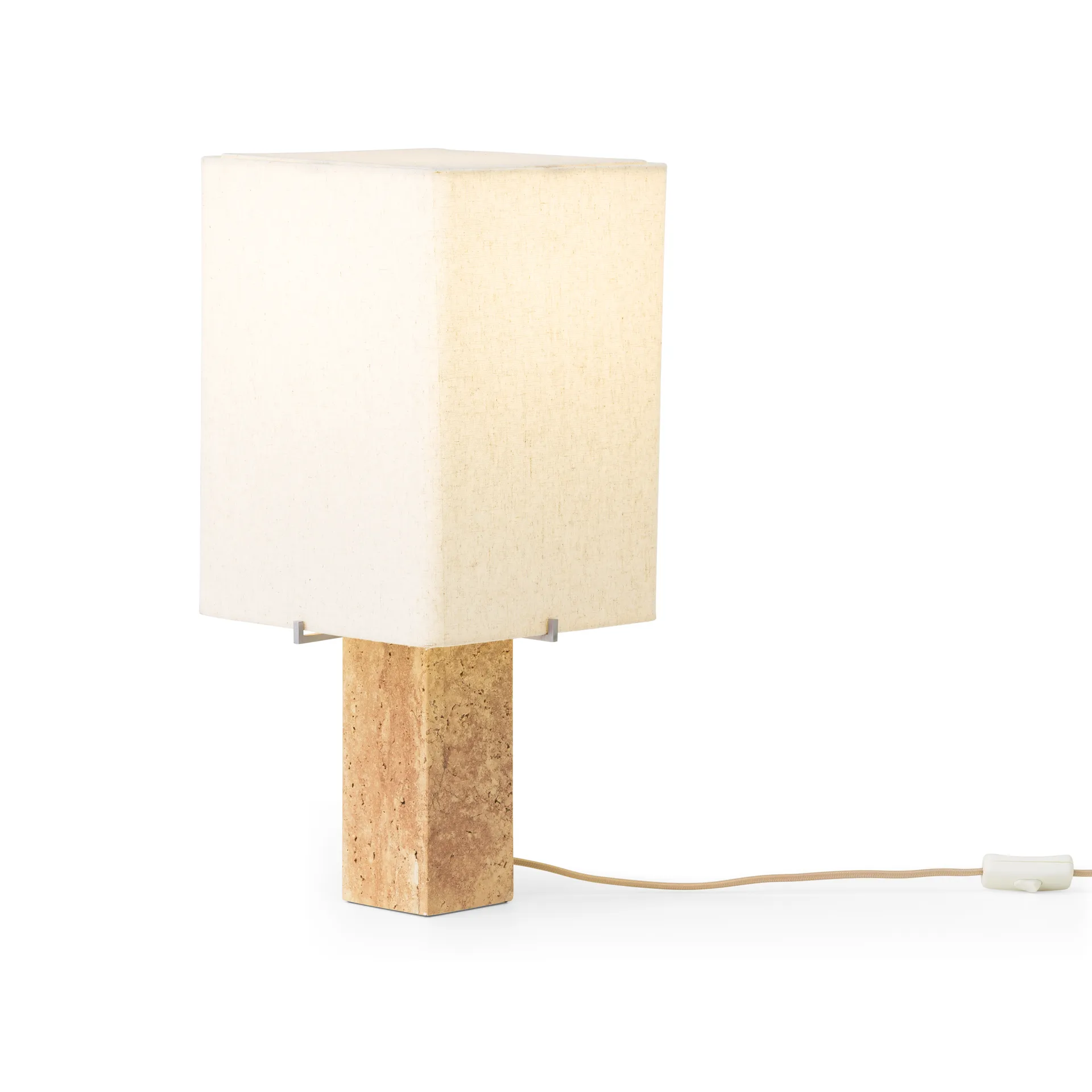 Nonna bordlampe 49 cm, Travertine-sand Audo Copenhagen