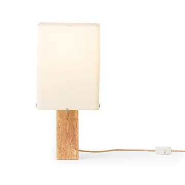 Nonna bordlampe 49 cm - Travertine-sand - Audo Copenhagen