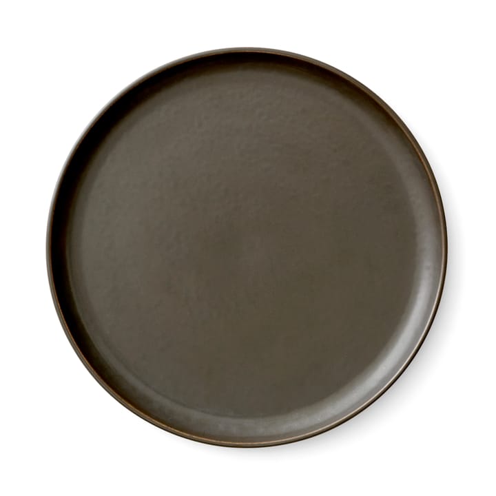 Norm middagstallerken Ø23 cm, Dark Glazed Audo Copenhagen