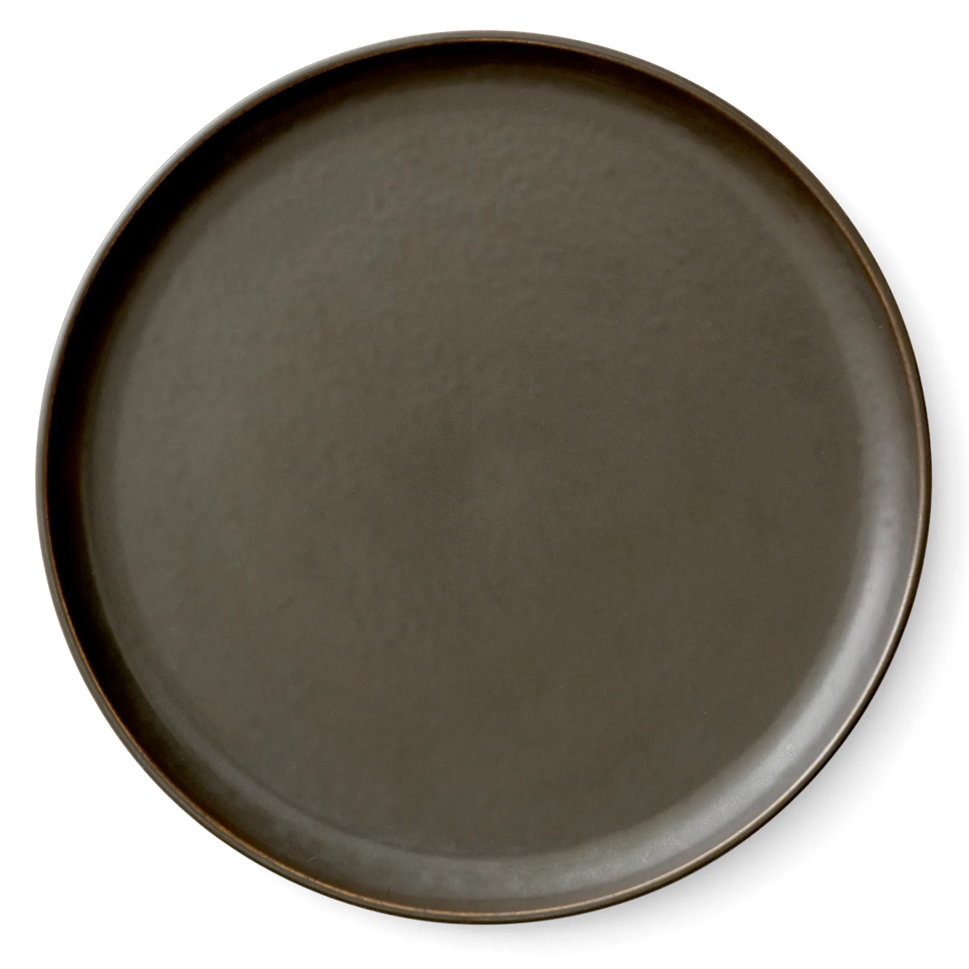 Norm middagstallerken Ø27 cm, Dark Glazed Audo Copenhagen