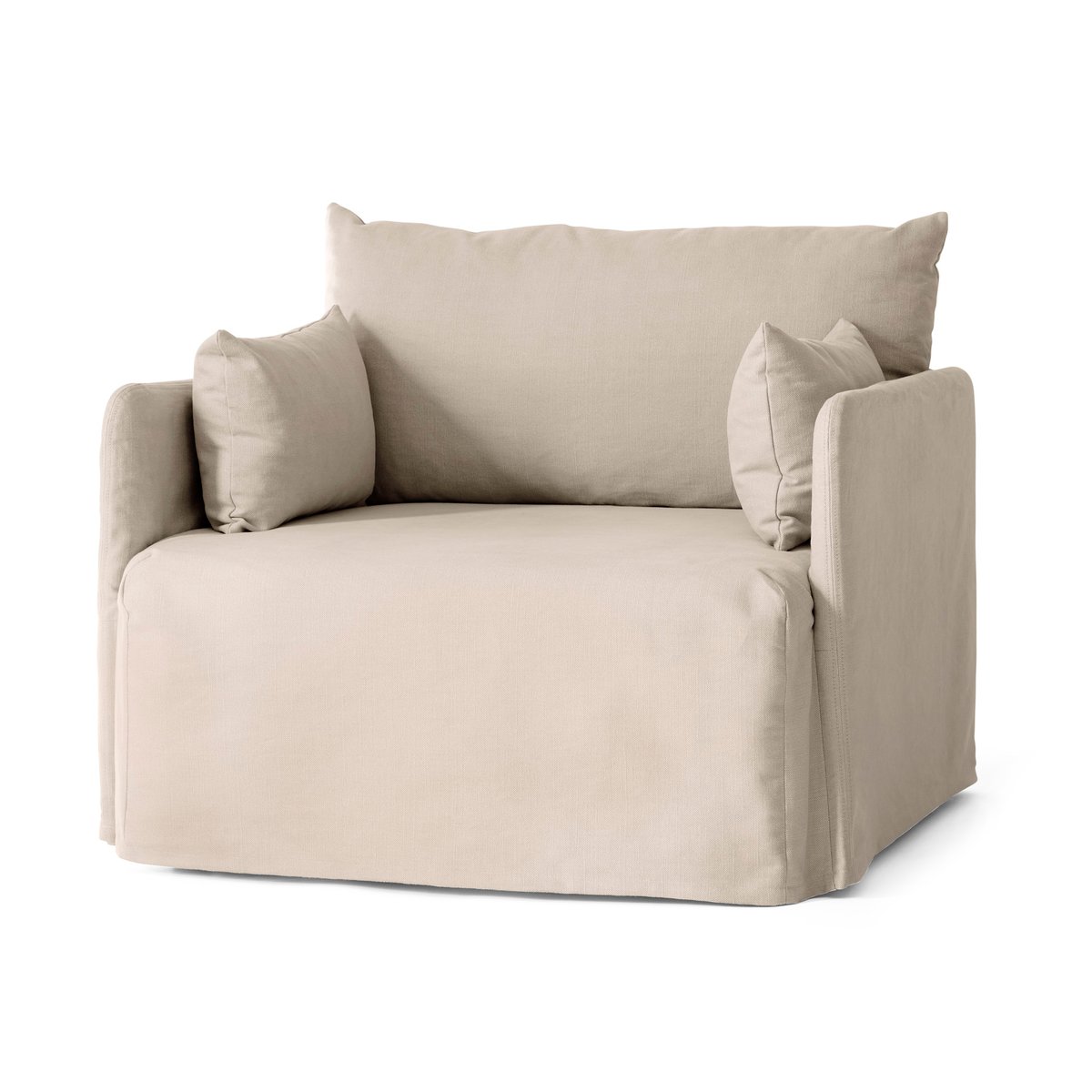 Audo Copenhagen Offset lenestol Logan Sand