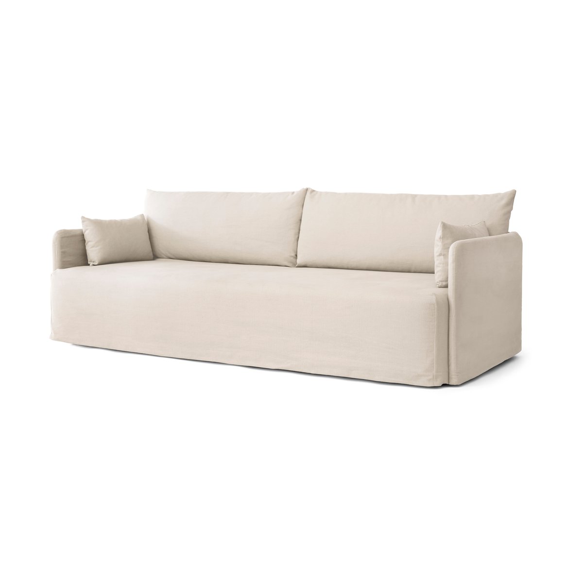 Audo Copenhagen Offset sofa 3-seters Logan Jasmine | Skandinavisk Design | Sofaer | Hvit