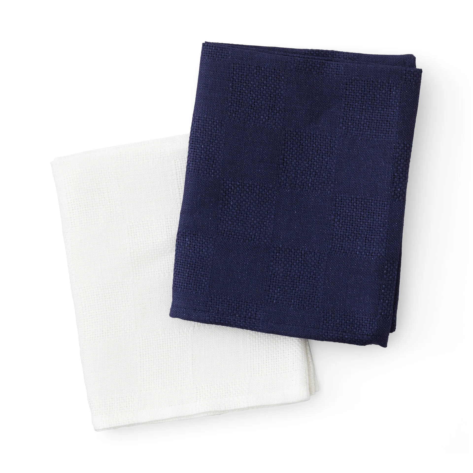Papilio kjøkkenhåndkle 40 x 64 cm 2-pakning, Indigo-white Audo Copenhagen