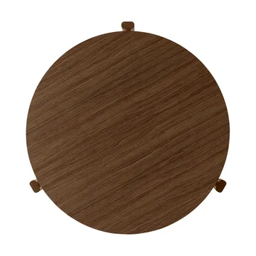 Passage sofabord - Mørkbeiset eik, Ø70 cm - Audo Copenhagen