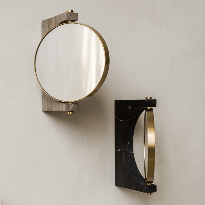 Pepe Marble speil, marmor brun, vegghengt Audo Copenhagen
