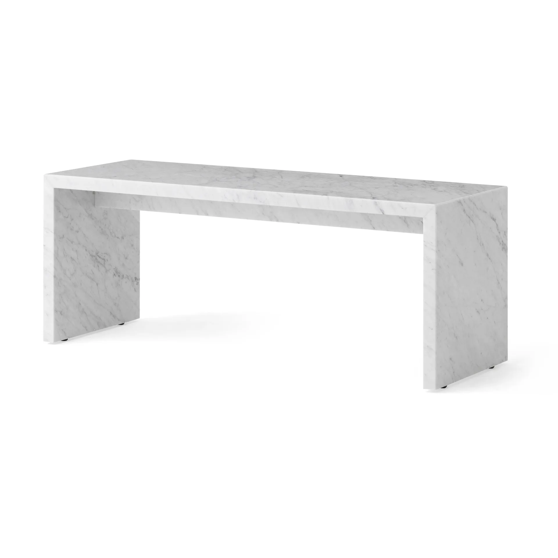 Plinth Bridge avlastningsbord, Carrara Audo Copenhagen