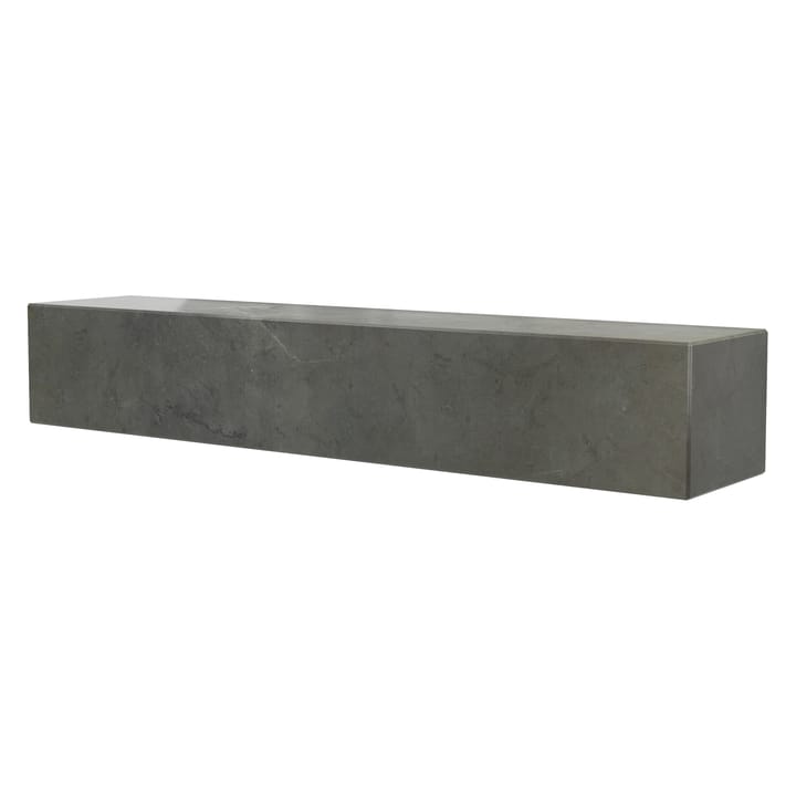 Plinth hylle - Brun-grå kendzo marmor - Audo Copenhagen
