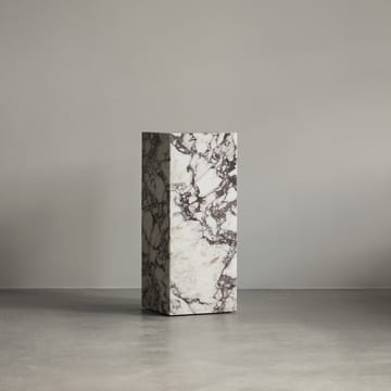 Plinth Pedestal pidestall - Calacatta Viola - Audo Copenhagen