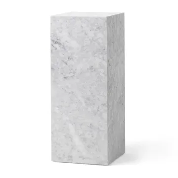 Plinth Pedestal pidestall - Carrara - Audo Copenhagen
