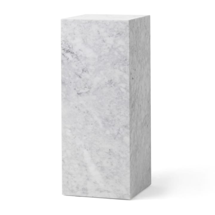 Plinth Pedestal pidestall - Carrara - Audo Copenhagen