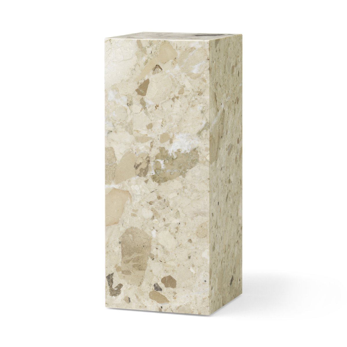 Audo Copenhagen Plinth Pedestal pidestall Kunis Breccia