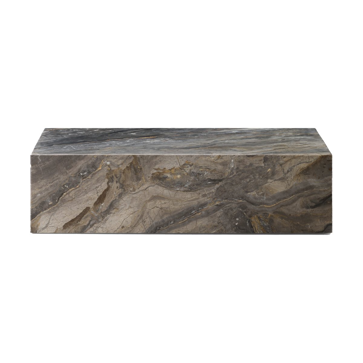 Bilde av Audo Copenhagen Plinth salongbord Grey galaxy low