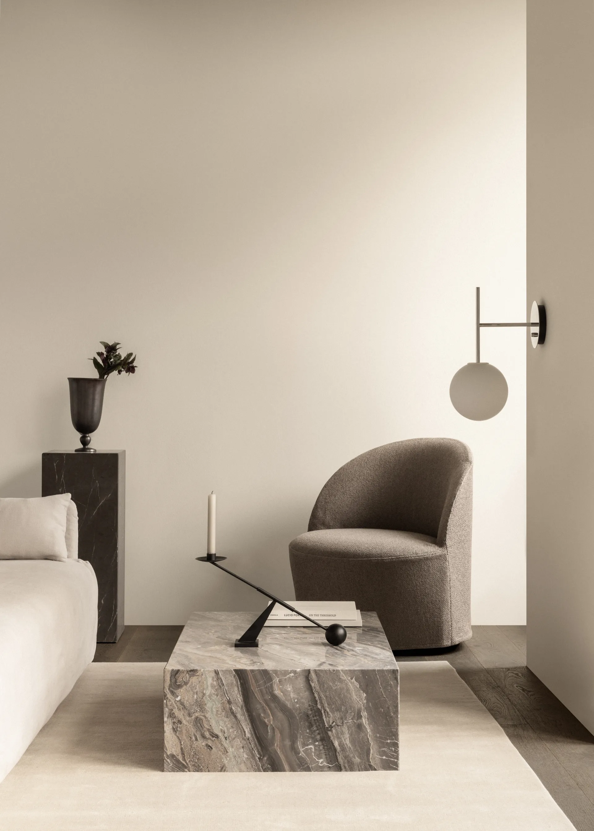 Plinth salongbord, Grey galaxy, low Audo Copenhagen