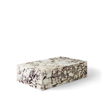 Plinth salongbord - multi, rose, low - Audo Copenhagen
