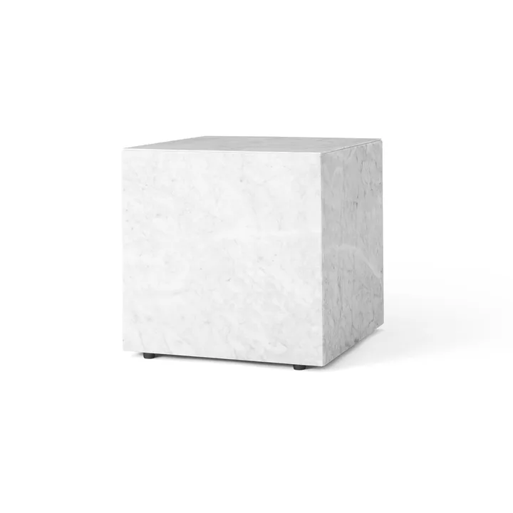 Plinth salongbord - White, cube - Audo Copenhagen