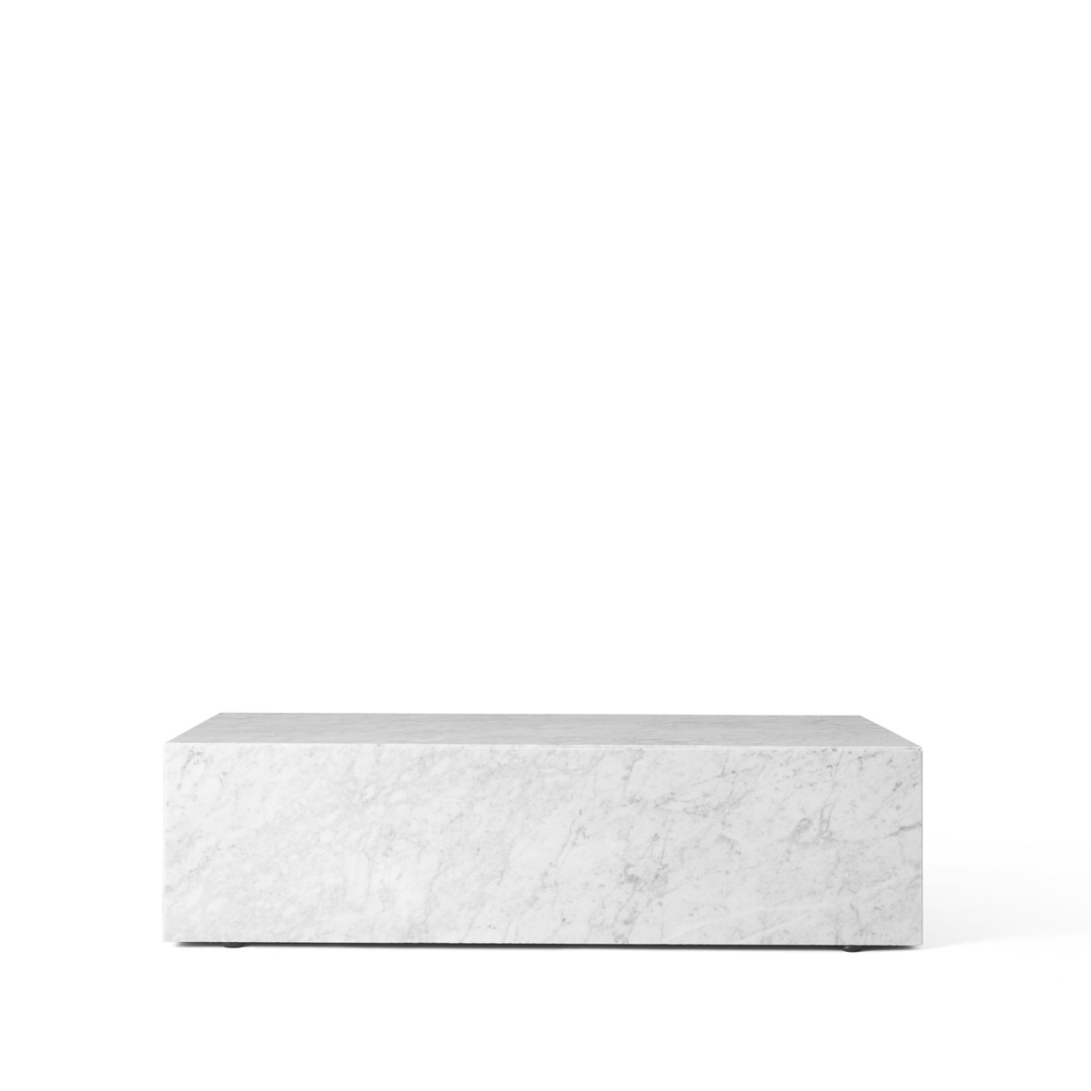 Bilde av Audo Copenhagen Plinth salongbord white low