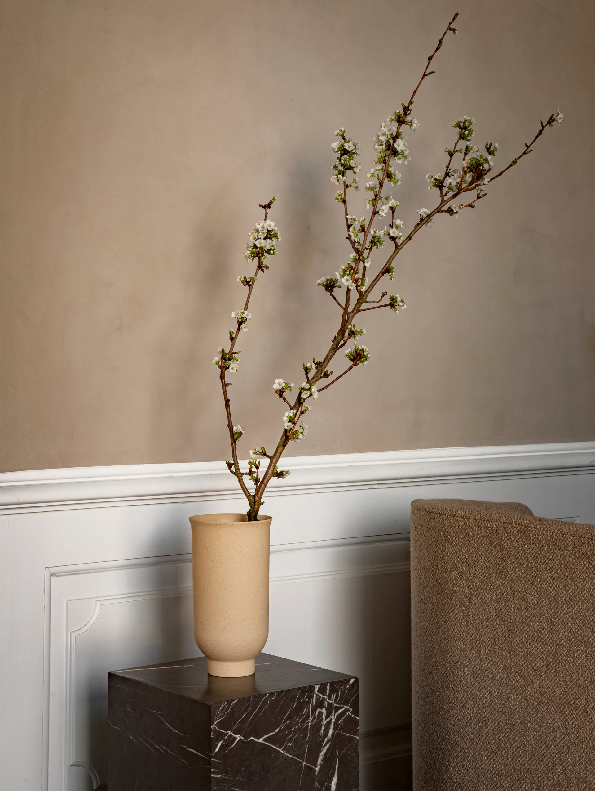 Plinth tall sidebord 30 x 30 x 51 cm, Brown Audo Copenhagen