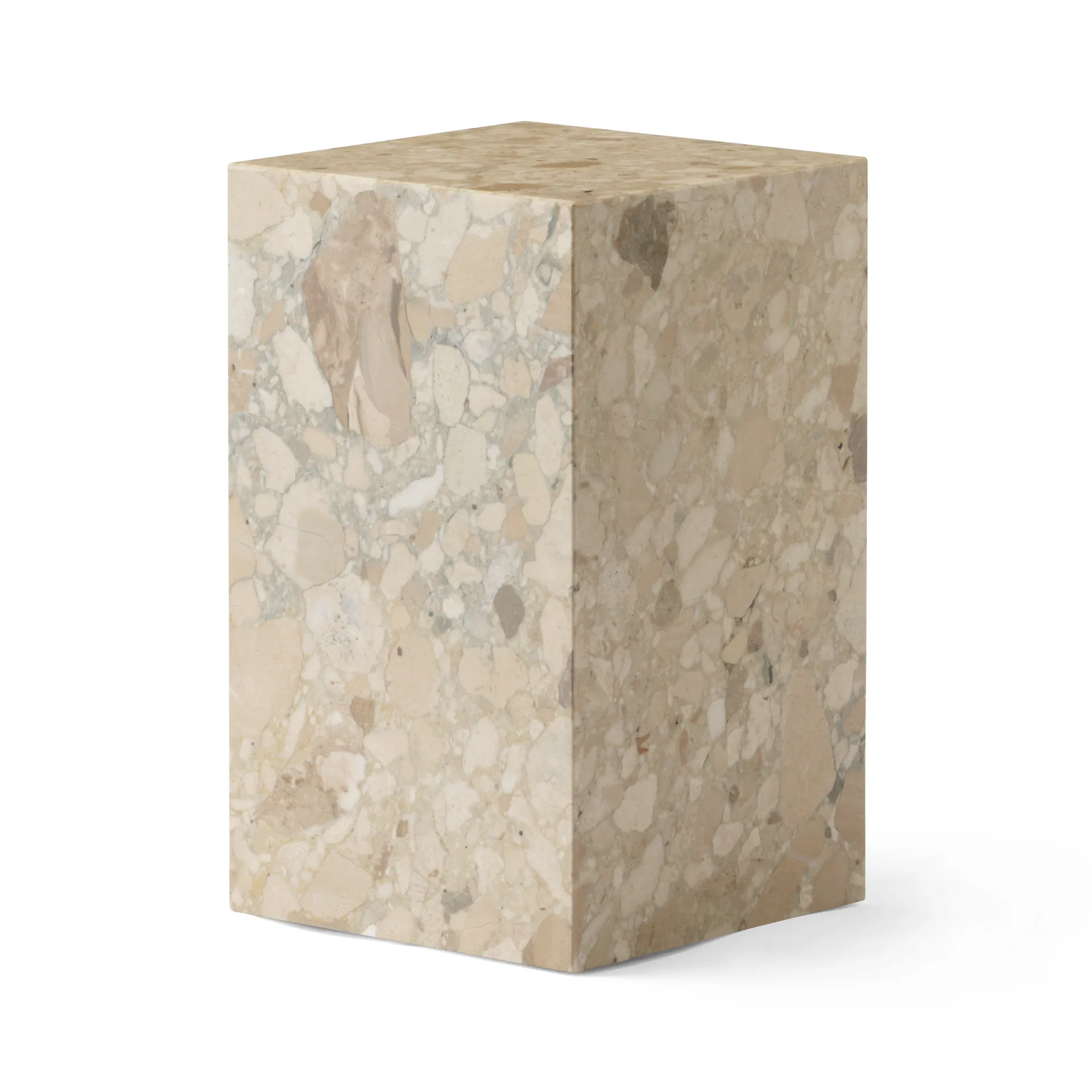 Plinth tall sidebord 30 x 30 x 51 cm, Kunis Breccia Audo Copenhagen