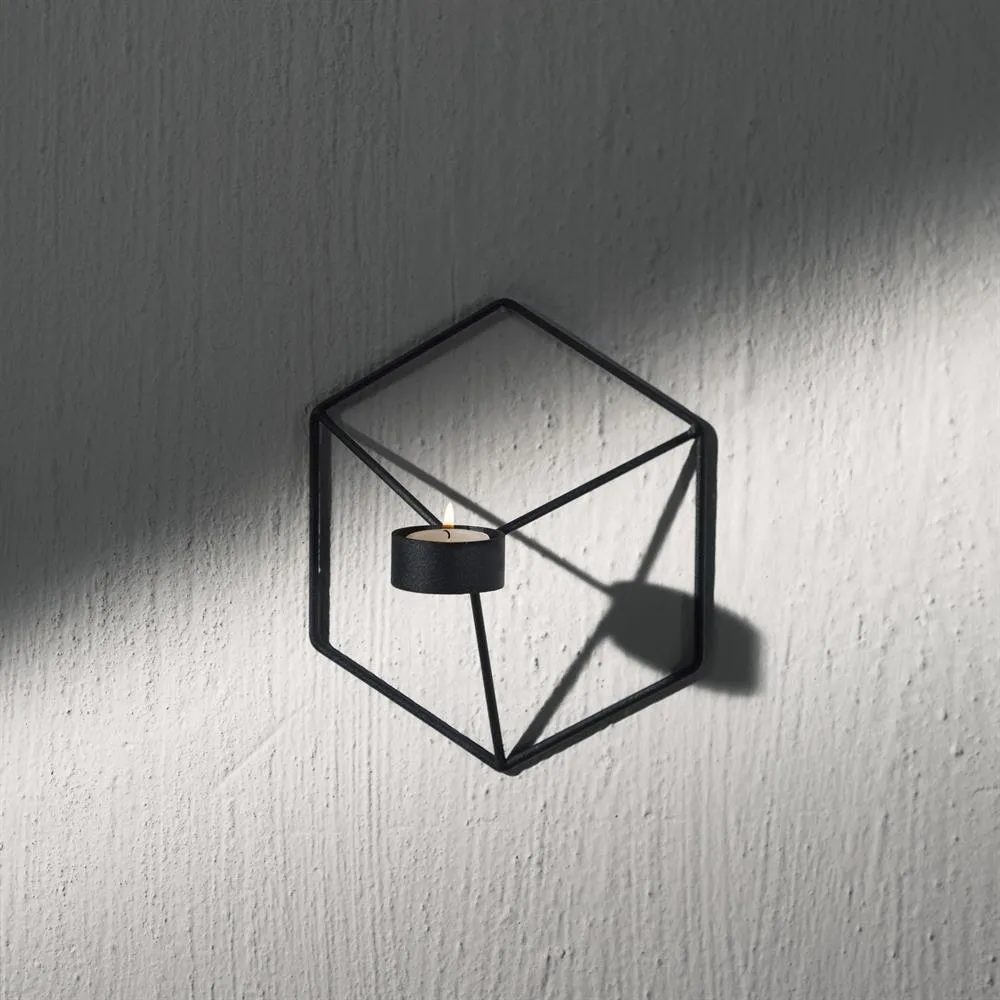 POV lysestake vegg 3-pk sort Audo Copenhagen