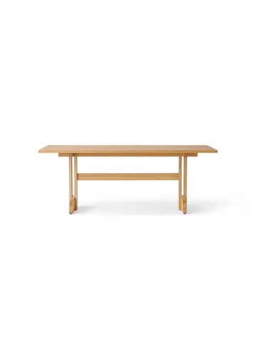 Puffin spisebord eikfiner Natural - Naturlig eikefiner, 200x95 cm - Audo Copenhagen