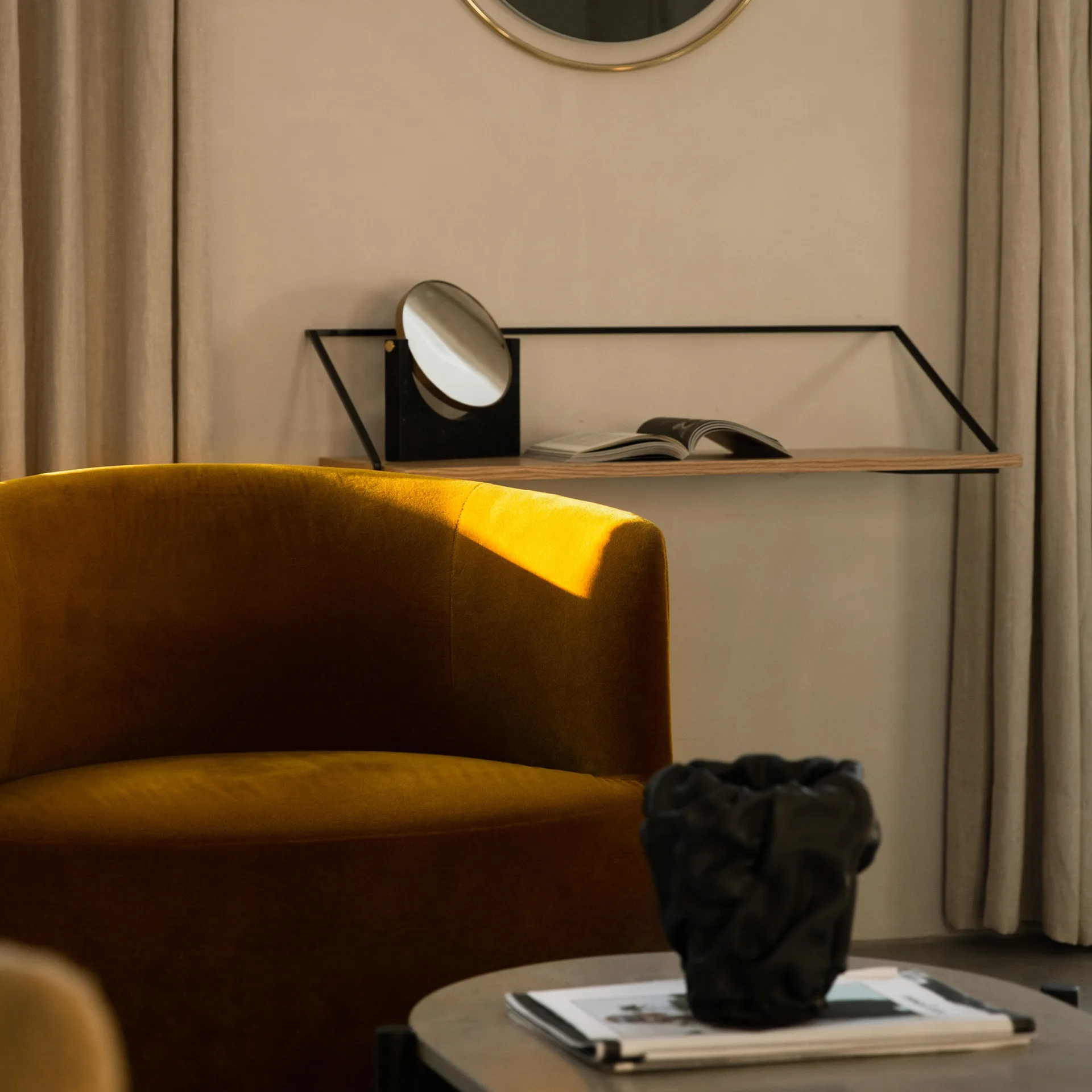 Rail skrivbord/hylle, Eik Audo Copenhagen