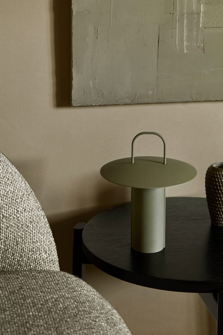 Ray bordlampe bærbar, Dusty Green Audo Copenhagen