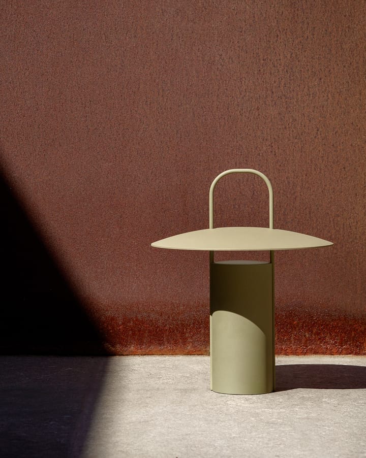 Ray bordlampe bærbar, Dusty Green Audo Copenhagen
