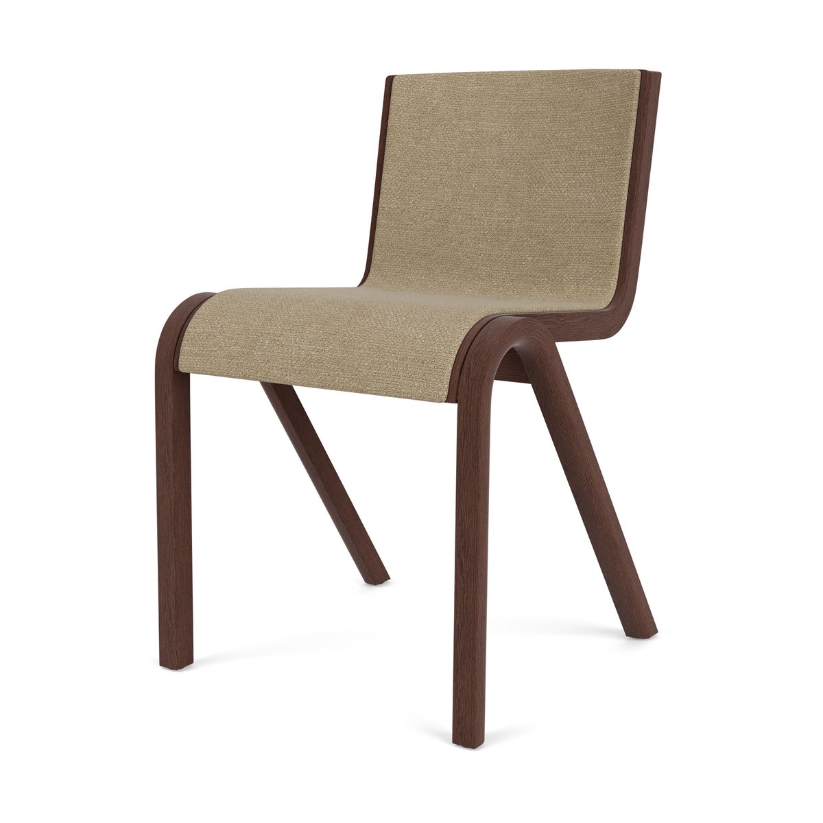 Audo Copenhagen Ready forsidekledd stol Red oak-Audo Bouclé 02