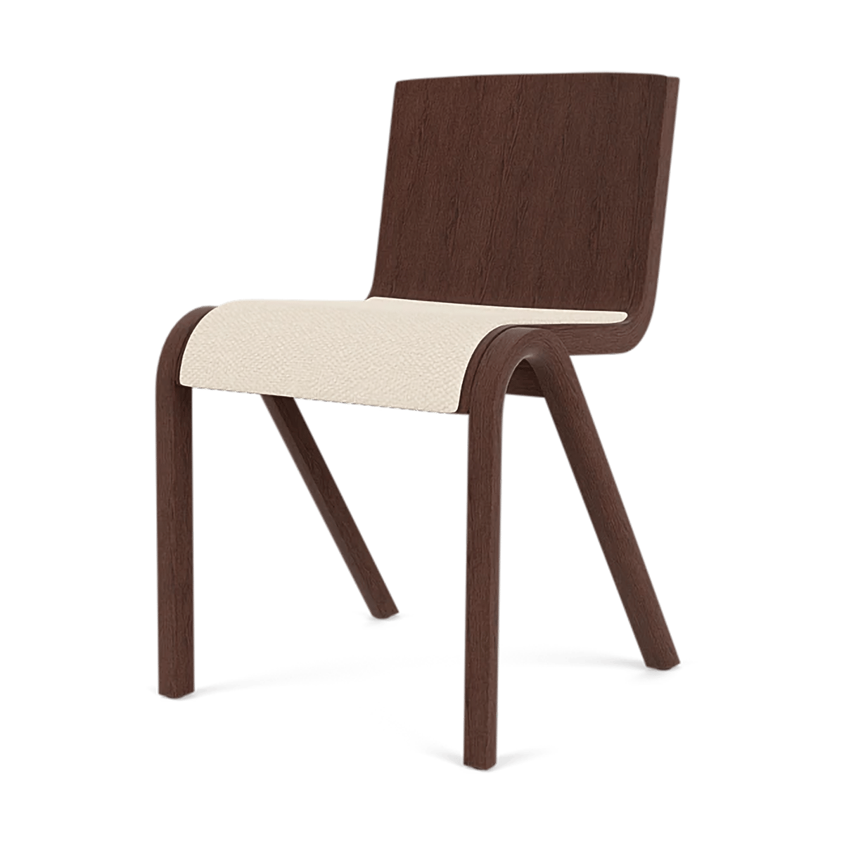 Audo Copenhagen Ready stol polstret sete Red oak-Logan Jasmine