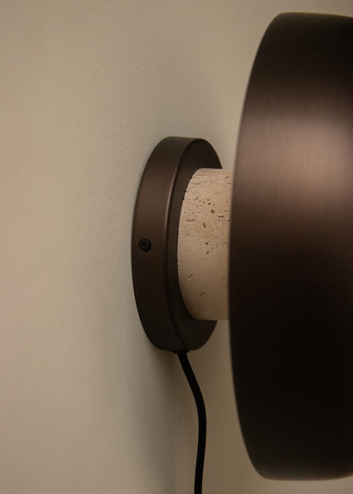 Reverse vegglampe, Bronzed aluminium Audo Copenhagen